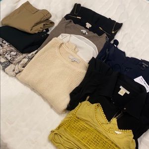 Business casual bundle (j crew, loft, h&m, gap)